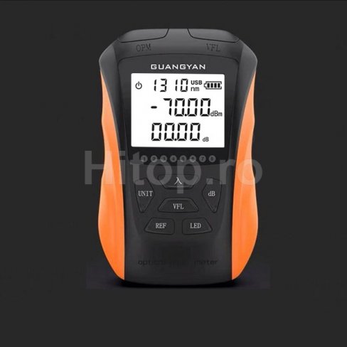 Tester universal de cablu pentru cabluri de fibră optică, cabluri RJ45, bandă de măsurare laser 6in1