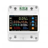 Contor inteligent monofazic WIFI, afișaj color și protecții multiple Tuya Smart Life 100A