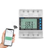 Contor inteligent trifazat WIFI cu protecții multiple Tuya Smart Life 380V 80A
