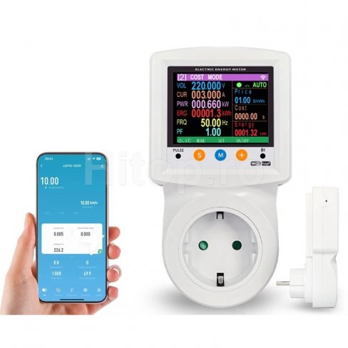 WIFI Contact, contor cu setare preț, protecții multiple și conexiune la Tuya WIFI Contact, contor cu setare preț, protecții multiple și conexiune la Tuya