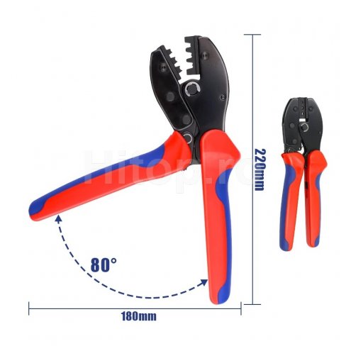 Clește de sertizat pentru cabluri fotovoltaice 2.5mm, 4mm, 6mm, 14-10AWG Clește de sertizat pentru cabluri fotovoltaice 2.5mm, 4mm, 6mm, 14-10AWG